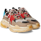Balenciaga Triple S Replacement Laces - White & Red - Rope Lace - LaceSpace