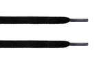 Black Flat Laces - Essentials Collection - Flat Laces - LaceSpace