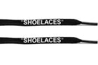 Black - "SHOELACES" inspired by OFF-WHITE x Nike- Flat Laces - Flat Laces - LaceSpace