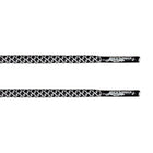 Black/3M Reflective Classic Rope Lace - Rope Lace - LaceSpace