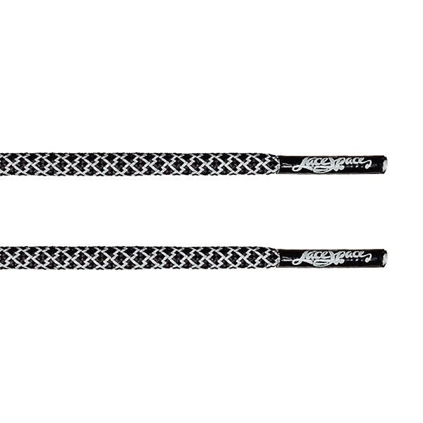 Black/3M Reflective Classic Rope Lace – LaceSpace