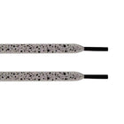 Cement Grey/Black Speckled Flat Laces - Flat Laces - LaceSpace