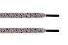 Cement Grey/Black Speckled Flat Laces - Flat Laces - LaceSpace