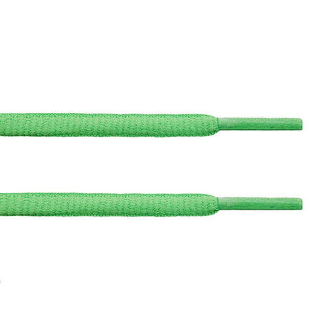 Green Oval Laces - Essentials Collection - Oval Laces - LaceSpace