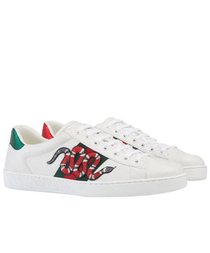 Gucci Ace Replacement Laces - White - Flat Laces - LaceSpace