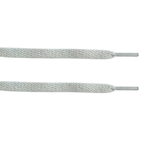 Light Grey Flat Laces - Essentials Collection - Flat Laces - LaceSpace
