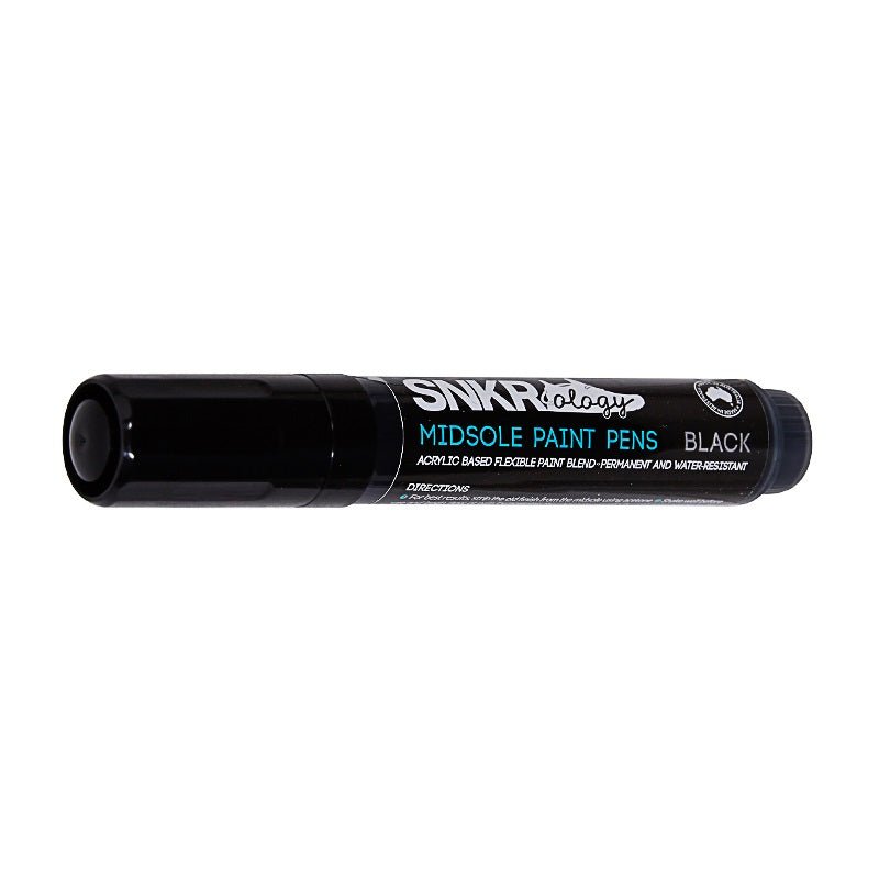 Midsole Paint Marker - Black | SNKROLOGY Made in Australia - Sneaker Paint - LaceSpace