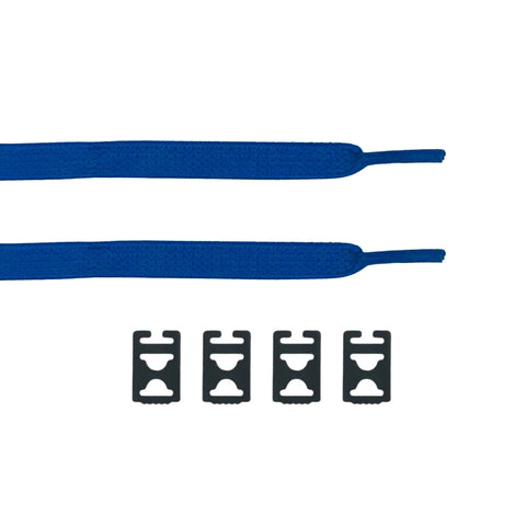 "No Tie" Elastic Laces - Blue - Elastic Laces - LaceSpace