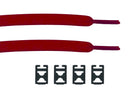 "No Tie" Elastic Laces - Red - Elastic Laces - LaceSpace