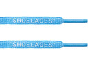 Oval - Blue "SHOELACES" inspired by OFF-WHITE x Nike - Blue - Presto and Vapormax - Oval Laces - LaceSpace