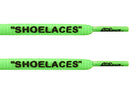 Oval - Green "SHOELACES" inspired by OFF-WHITE x Nike - Presto and Vapormax - Oval Laces - LaceSpace