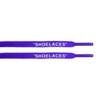Oval - Purple "SHOELACES" inspired by OFF-WHITE x Nike - Purple - Presto and Vapormax - Oval Laces - LaceSpace