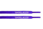 Oval - Purple "SHOELACES" inspired by OFF-WHITE x Nike - Purple - Presto and Vapormax - Oval Laces - LaceSpace