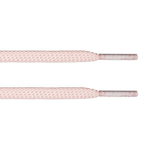 Pale Pink Flat Lace - Flat Laces - LaceSpace