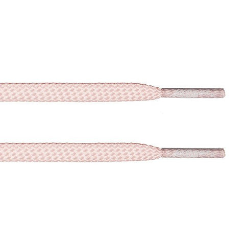 Pale Pink Flat Lace - Flat Laces - LaceSpace