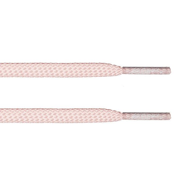 Pale Pink Flat Lace - Flat Laces - LaceSpace