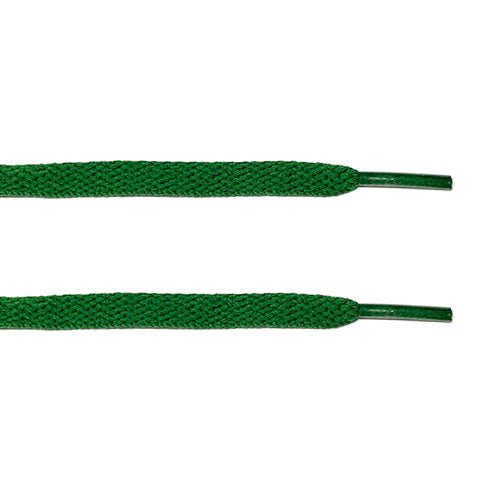 Pine Green Flat Laces - Essentials Collection - Flat Laces - LaceSpace