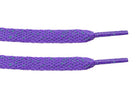Purple/Teal Speckled Flat Laces - Flat Laces - LaceSpace