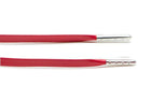 Red Leather Laces - Silver Aglet - Leather Laces - LaceSpace