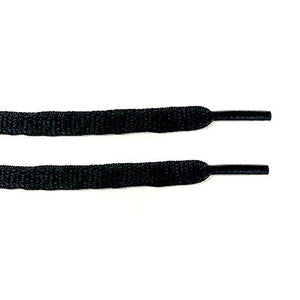 SB Dunk Thick Oval Laces - Black - Oval Laces - LaceSpace