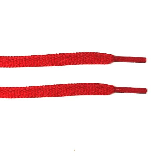 SB Dunk Thick Oval Laces - Red - Oval Laces - LaceSpace