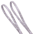 Snakeskin White Leather Laces - Gold Aglet - Leather Laces - LaceSpace