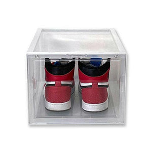 SPARE DOOR - XL Magnetic Front Door Clear - Spare door only, cases sold separately - Sneaker Case Door - LaceSpace