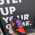 UV Reactive Flat Laces - White/Purple - Flat Laces - LaceSpace