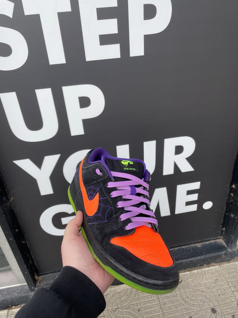 UV Reactive Flat Laces - White/Purple - Flat Laces - LaceSpace