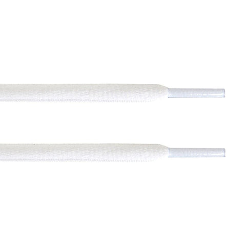 White Oval Laces - Essentials Collection - Oval Laces - LaceSpace