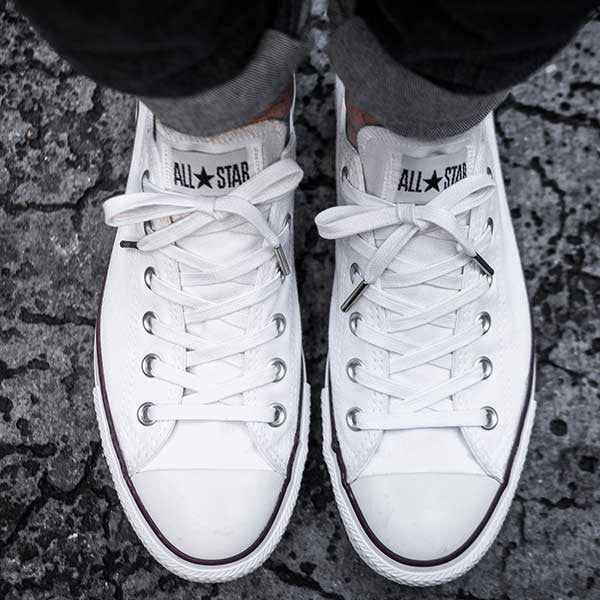 Shoe Laces Replacement Converse One Star Laces White Waxed
